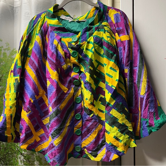 Tracy Reese Silk Mid Length Designer Print Skirt Size 6 - Picture 2 of 3